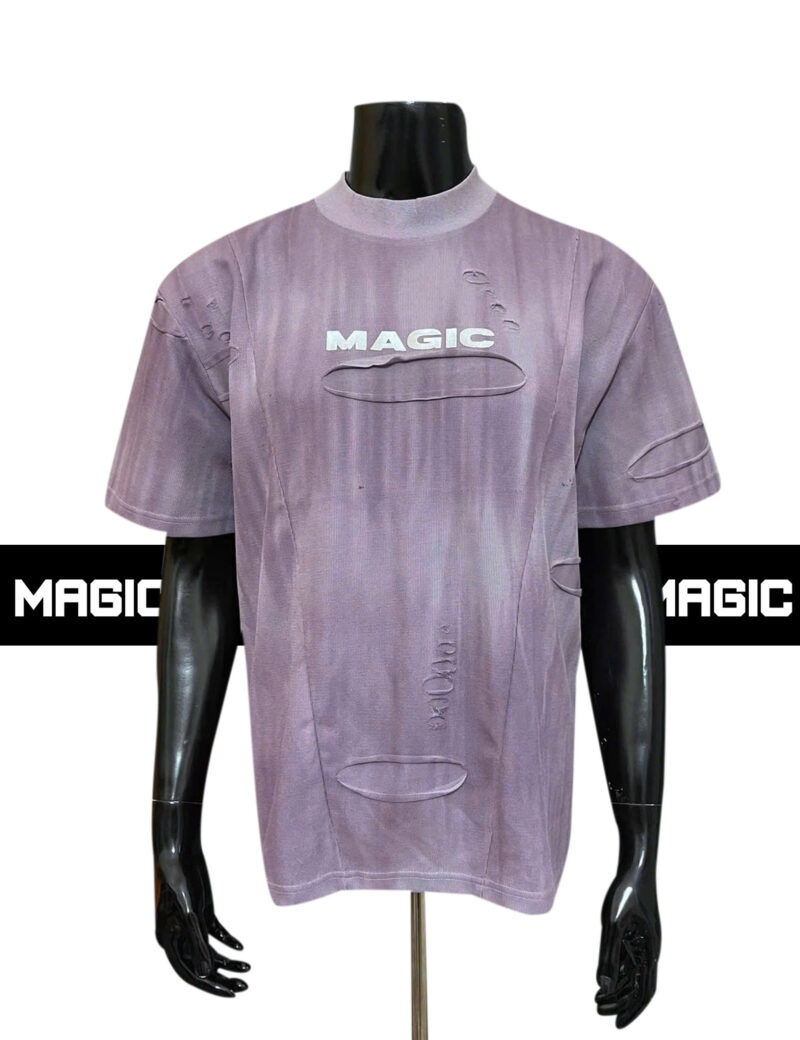 𝑻𝙃𝑬 𝑴𝘼𝑮𝙄𝑪 SPILL T-SHIRT– PURPLE