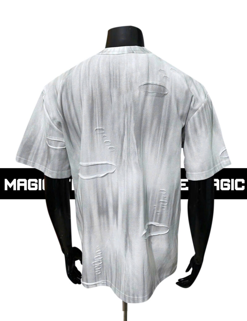 𝑻𝙃𝑬 𝑴𝘼𝑮𝙄𝑪 SPILL T-SHIRT– GREY