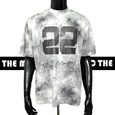 NUMBER T-SHIRT GRAY